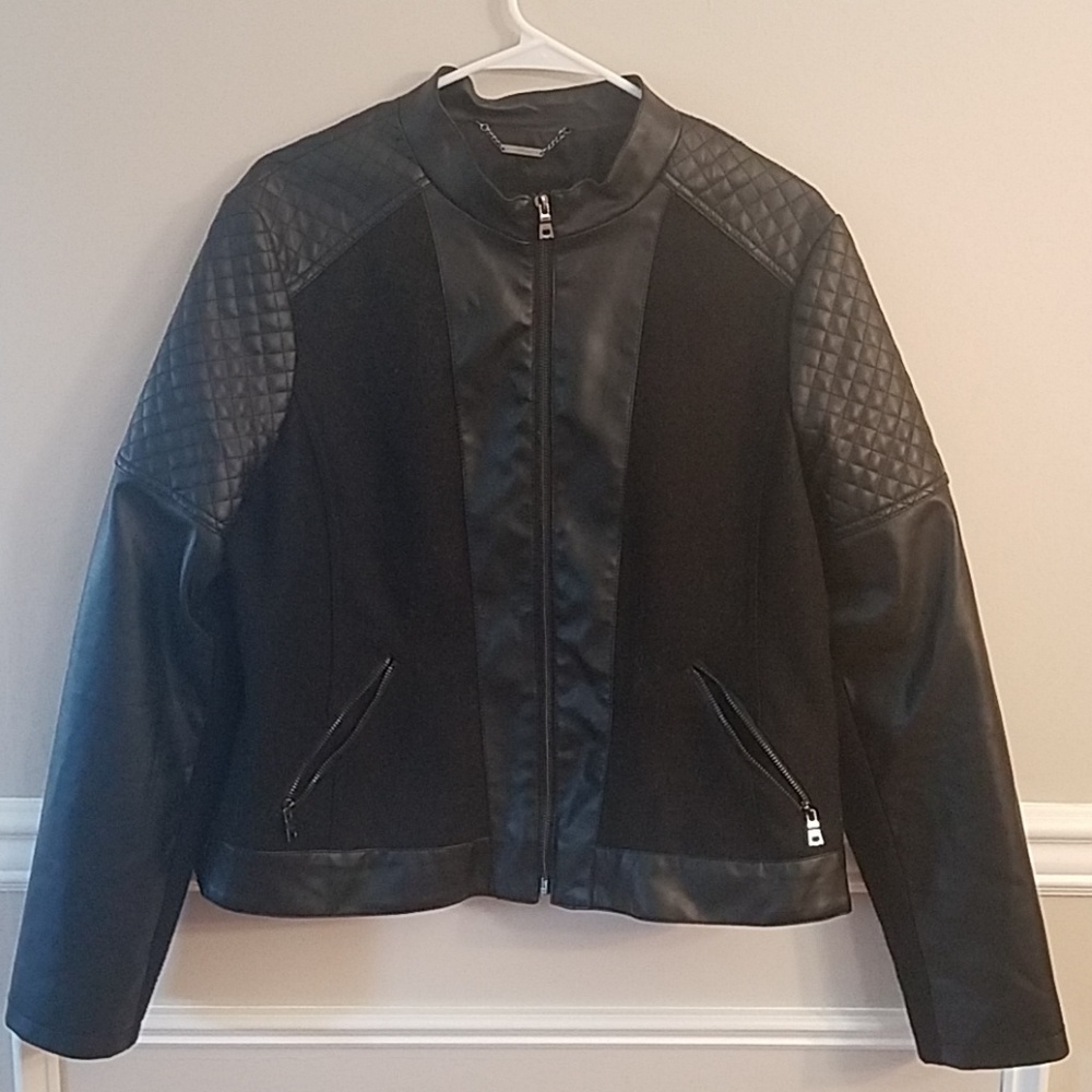 Black Biker Jacket